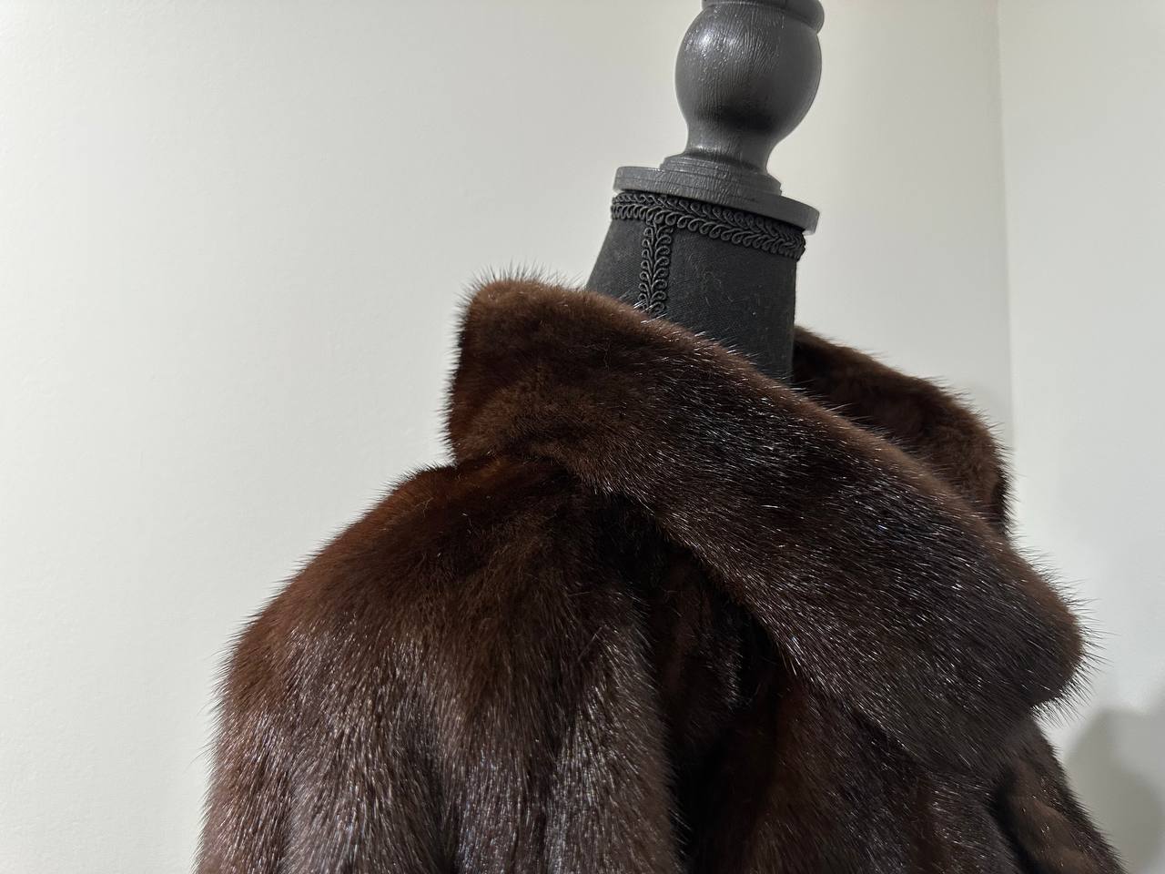 Women Real Mink Fur SIZE 2XL jacket coat 1109953 genuine NEW Brown Bomber FURSTAR