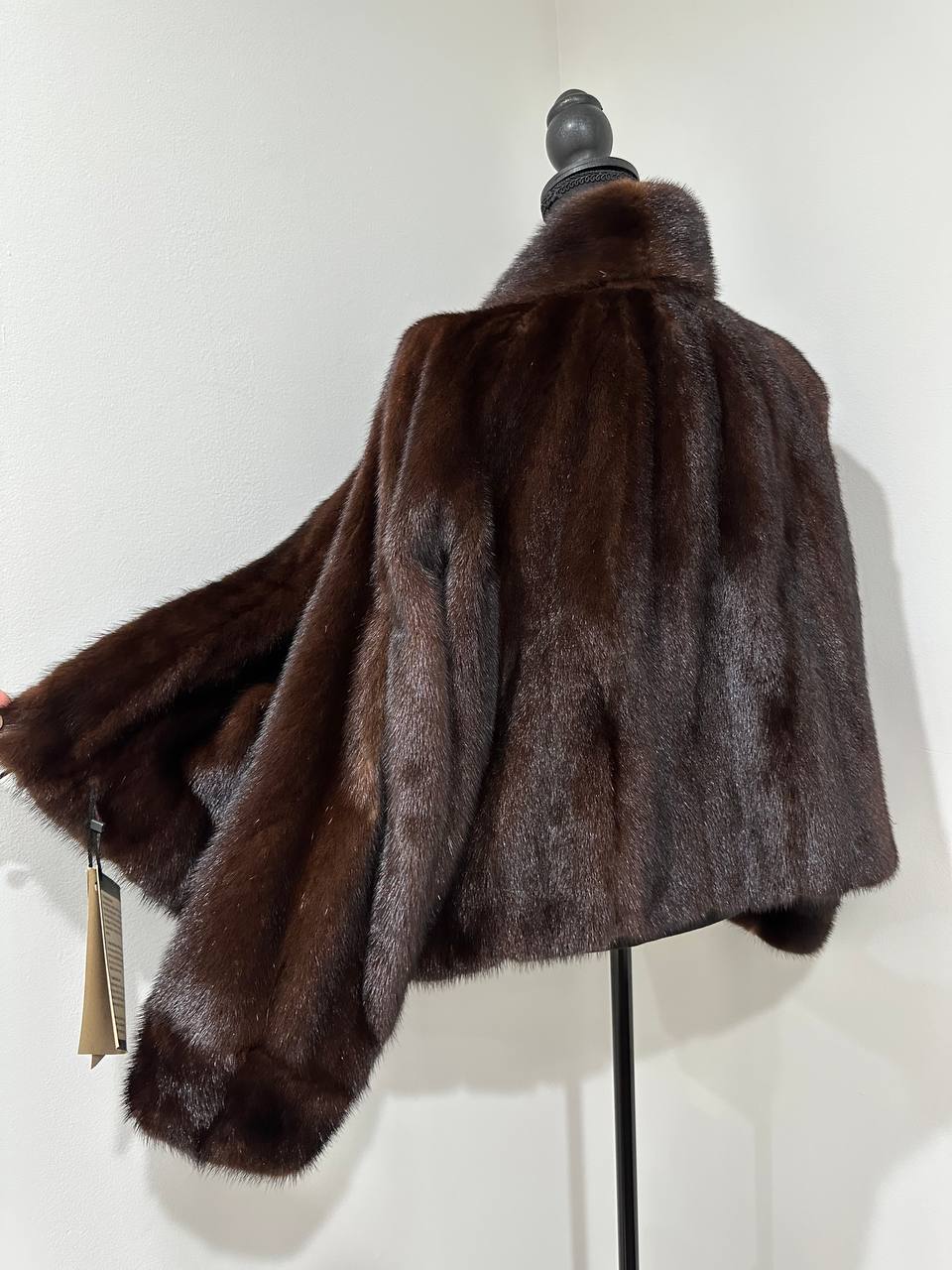 NEW Womens Real genuine Nature Mink Fur jacket coat 1109956 SIZE L large bomber
