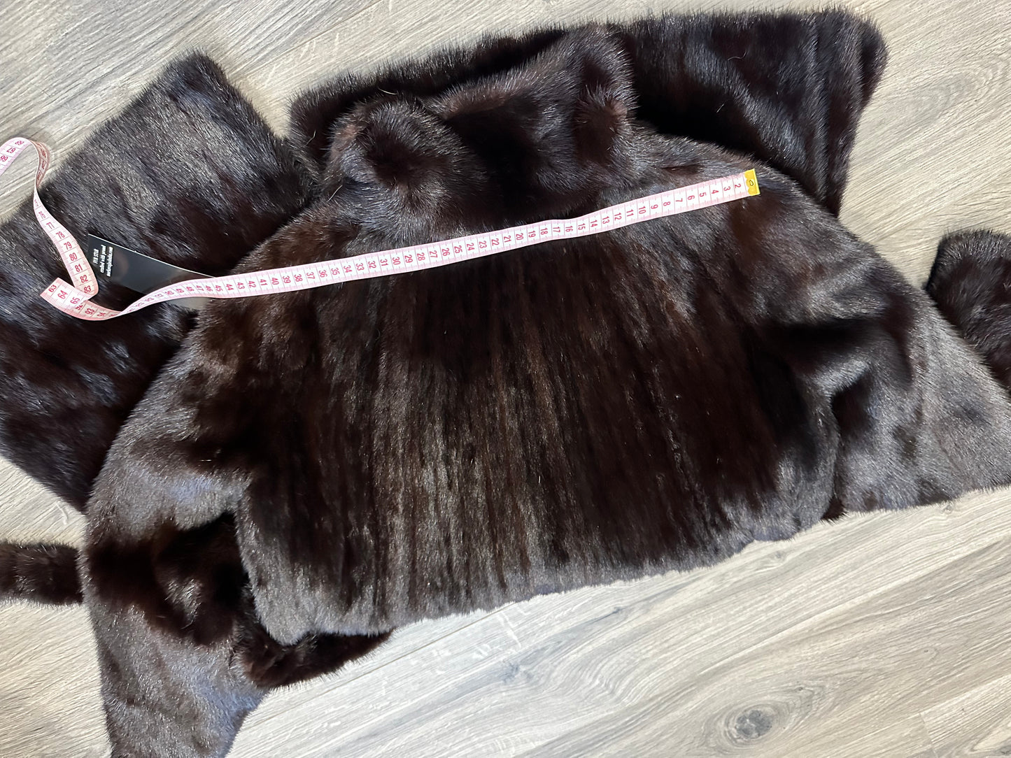 Luxury Womens Real Mink Fur jacket coat 1109828 Long genuine fur size L NEW