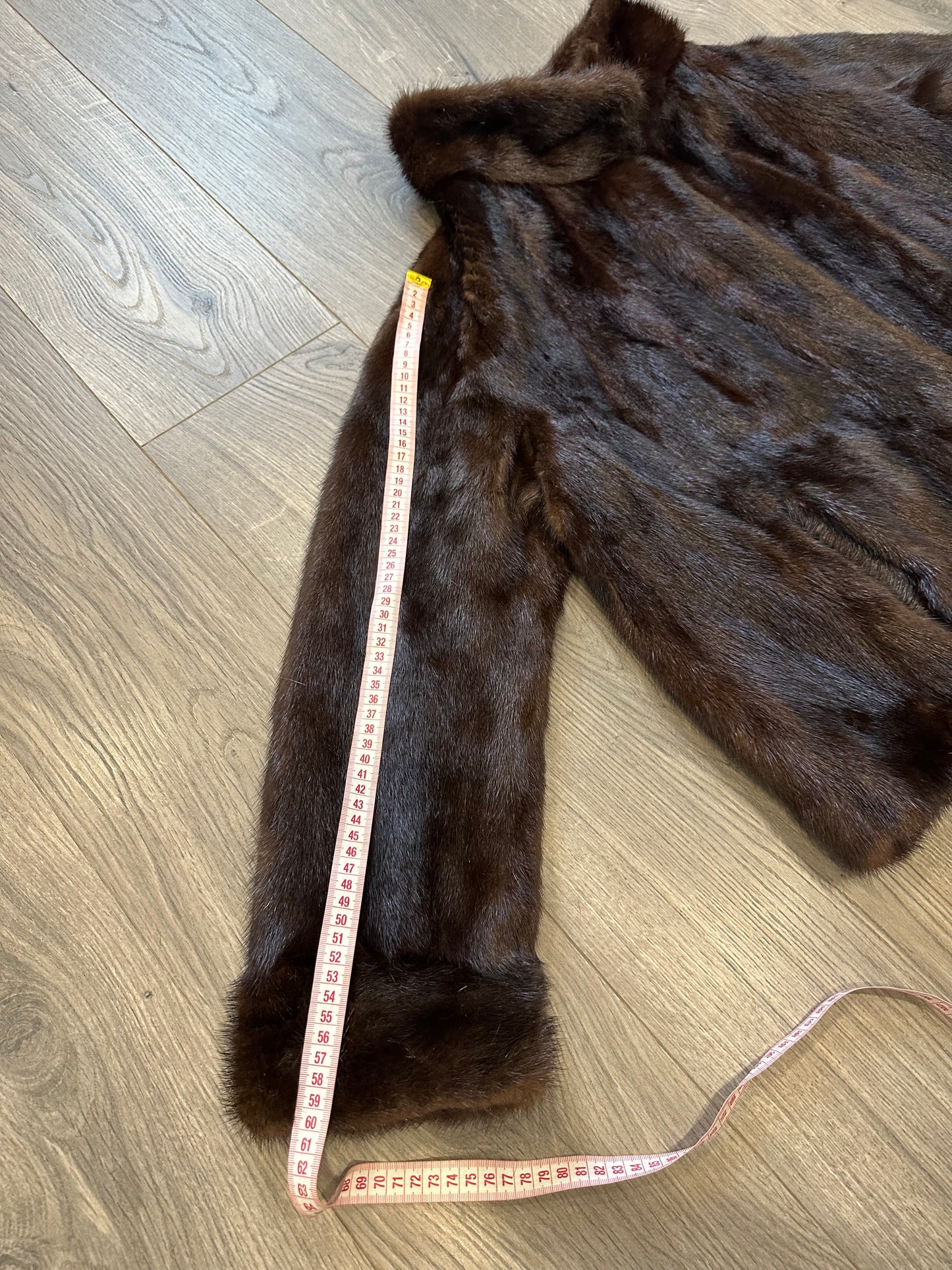 Women Real Mink Fur SIZE 2XL jacket coat 1109953 genuine NEW Brown Bomber FURSTAR