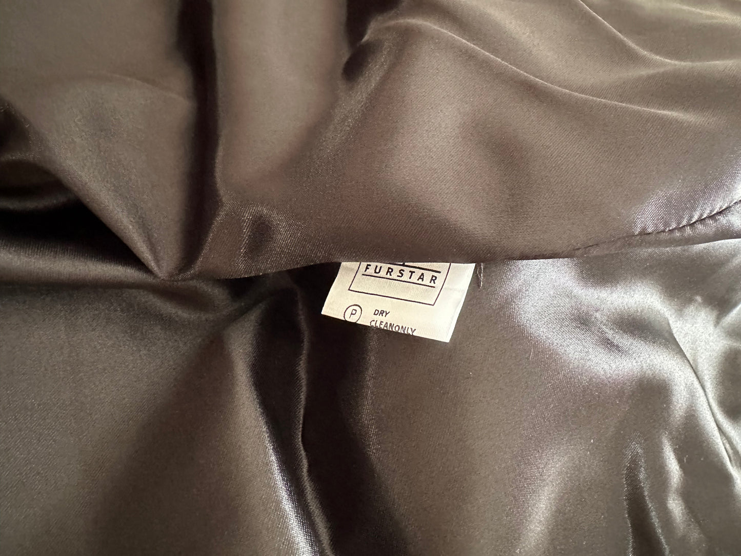 NEW REAL 100% Genuine Mink FUR coat full leng 1201014 size XL FURSTAR Dark BROWN